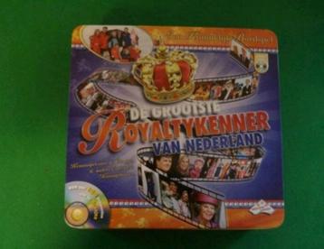 Spel De grootste Royaltykenner van Nederland met DVD ! NIEUW beschikbaar voor biedingen