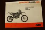KTM 125SX 125EXC 200EXC 2005 spare parts manual chassis, Ophalen of Verzenden, Overige merken