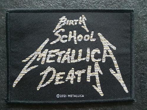 Metallica erg mooie Birth School Metallica Death patch 5, Verzamelen, Muziek, Artiesten en Beroemdheden, Nieuw, Kleding, Verzenden