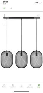 Light & Living hanglamp Reiley zwart 101 x 29 x 120 cm, Nieuw, Ophalen of Verzenden, 75 cm of meer