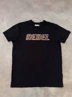 Loavies zwart shirt  t-shirt Rebel panter bruin mt S, Zwart, Ophalen of Verzenden, Korte mouw, Loavies