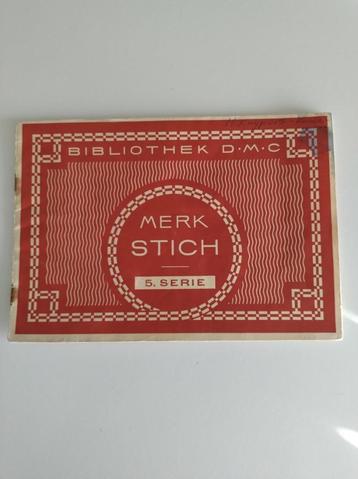 BORDUURPATRONEN BIBLIOTHEK D.M.C. MERK STICH 5.SERIE beschikbaar voor biedingen