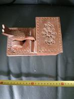 Houten snijwerk doosje met vogel, Antiek en Kunst, Ophalen of Verzenden