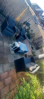 Gratis tuinset, Tuin en Terras, Tuinsets en Loungesets, Ophalen, 4 zitplaatsen, Kunststof, Gebruikt