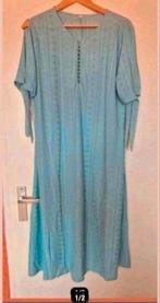 Nieuwe lange blauwe zomerjurk maat L. Okselmaat 51 cm, Kleding | Dames, Jurken, Blauw, Maat 42/44 (L), Nieuw, Ophalen of Verzenden