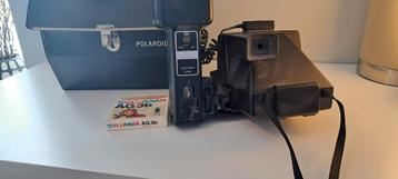 Polaroid Camera met Flitser & Lampje - Verzamelaarsobject beschikbaar voor biedingen