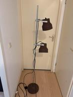 Dijkstra vintage vloerlamp bruin dutch design, Huis en Inrichting, Lampen | Vloerlampen, Ophalen, Gebruikt, Dutch design vintage