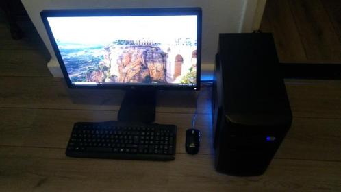i7 computer 16gb ram SSD complete PC, Computers en Software, Desktop Pc's, Zo goed als nieuw, 3 tot 4 Ghz, HDD, SSD, Ophalen