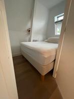 Beige IKEA ESPEVAR boxspring 140x200, Huis en Inrichting, Ophalen, Beige, Tweepersoons, 140 cm
