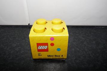 nieuw Lego mini box 2x4 rood en 2x2 geel  beschikbaar voor biedingen