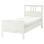 Hemnes bed wit compleet met matras en lattenbodem, Huis en Inrichting, Slaapkamer | Bedden, 80 cm, Gebruikt, Ophalen of Verzenden