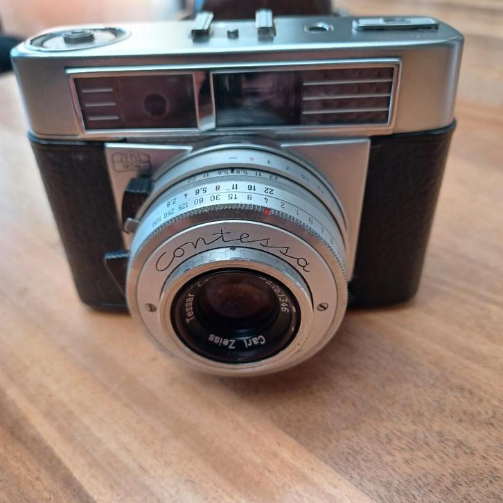 Zeiss Ikon Contessa – Prontor SLK Spezial, Verzamelen, Fotografica en Filmapparatuur, Fototoestel, 1940 tot 1960, Ophalen of Verzenden