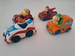 Playskool autootjes, 3 x Snoopy 1 x Ernie uit Sesamstraat, Verzamelen, Overige Verzamelen, Ophalen of Verzenden