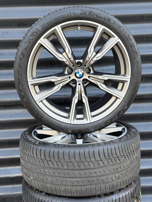 22” Orig Bmw Styling 747M G05 X5 X6 G06 velgen zomerbanden, Auto-onderdelen, Banden en Velgen, Band(en), Zomerbanden, Overige maten