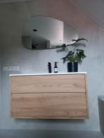 Badmeubel massief eiken grote , kleine lade, Ophalen of Verzenden, 25 tot 50 cm, Minder dan 100 cm