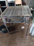 Professionele RVS Grill - Horeca Keukenapparatuur, Tuin en Terras, Gasbarbecues, Ophalen of Verzenden, Gebruikt