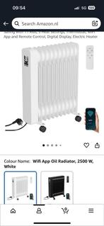 Olie Radiator 2500W - Wifi, App & Afstandsbediening, Huis en Inrichting, Kachels, Oliekachel, Elektrisch, Nieuw, Ophalen of Verzenden