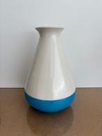 FairForward Vaas Keram. M Blauw ontwerpt van Piet Hein Eek,, Ophalen, Wit, Aardewerk of Porselein, Zo goed als nieuw
