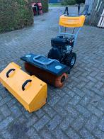 Stiga sws 800 veegmachine incl opvangbak en schuifblad, Ophalen, Zo goed als nieuw, Stiga