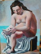 Picasso: vrouwelijk naakt, Antiek en Kunst, Kunst | Schilderijen | Modern, Ophalen of Verzenden