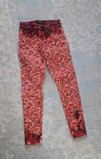 Desigual vrolijke spijkerbroek mt 34, Overige kleuren, Ophalen of Verzenden, Zo goed als nieuw, W27 (confectie 34) of kleiner