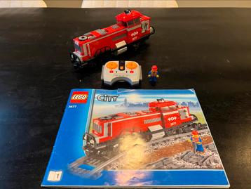 Lego trein rood 3677 beschikbaar voor biedingen