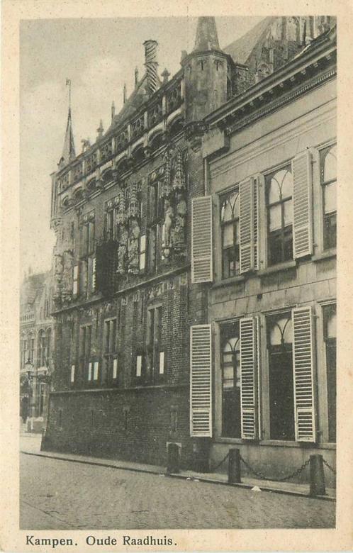 (388-496-027) Kampen Oude Raadhuis, Verzamelen, Ansichtkaarten | Nederland, Overijssel, Verzenden