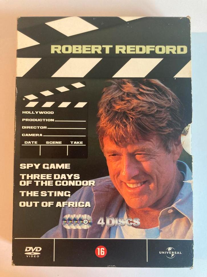 Robert Redford Collection, 2007 / 4x DVD boxset / 4 films, Cd's en Dvd's, Dvd's | Klassiekers, Zo goed als nieuw, Thrillers en Misdaad