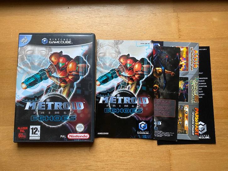 Metroid prime 2 echoes gamecube, Spelcomputers en Games, Games | Nintendo GameCube, Zo goed als nieuw, Avontuur en Actie, 3 spelers of meer