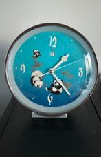 Vintage mechanische panda-wekker, Ophalen of Verzenden, Zo goed als nieuw