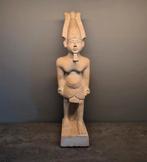Groot Handgestoken beeld uit egypte 43 CM, Antiek en Kunst, Kunst | Beelden en Houtsnijwerken, Ophalen of Verzenden