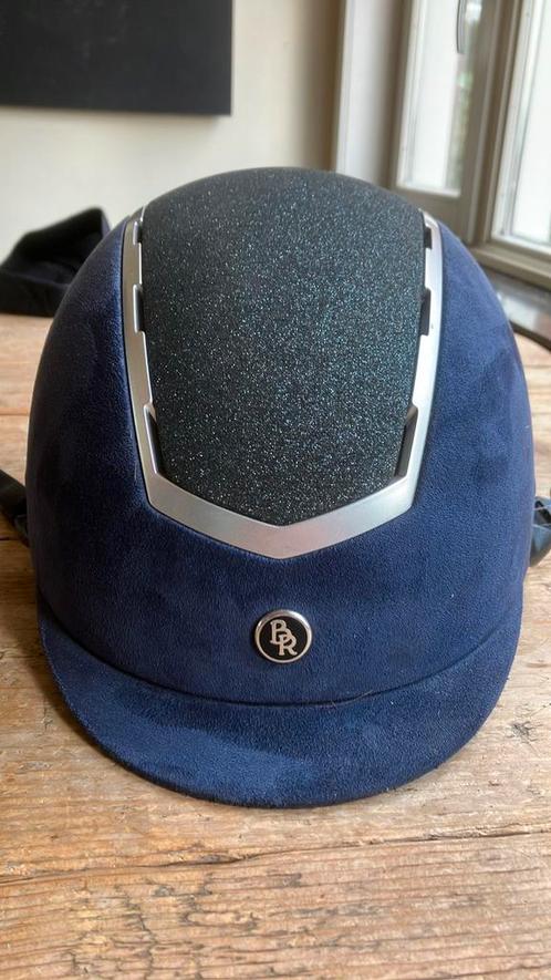 Cap BR maat 55-57, Dieren en Toebehoren, Paardrijkleding, Gebruikt, Cap, Ophalen of Verzenden