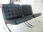 2x Mies van der Rohe Design  Barcelona stoel, Ophalen, Twee, Klassiek design, Zwart