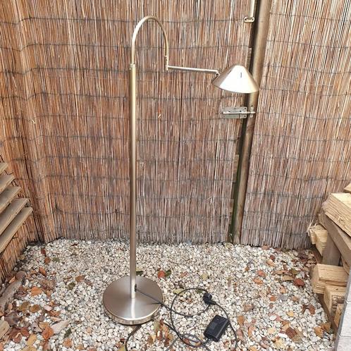Design - Staande lamp - Vloerlamp – Verstelbaar - Dimmer-***, Huis en Inrichting, Lampen | Vloerlampen, Gebruikt, 100 tot 150 cm