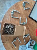 Deurklink (5x), Doe-het-zelf en Verbouw, Ophalen, Zo goed als nieuw, Rvs, Klink of Kruk