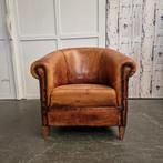 Vintage Chesterfield fauteuil / club chair, Huis en Inrichting, Fauteuils, Ophalen, Gebruikt, 75 tot 100 cm