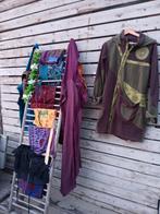 Unieke jas met patchwork details, Kleding | Dames, Maat 38/40 (M), Bruin, Nieuw, Ophalen of Verzenden