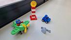 Duplo Vliegtuig tegen Raceauto, Kinderen en Baby's, Speelgoed | Duplo en Lego, Ophalen, Zo goed als nieuw, Duplo