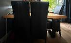 Complete set: Eet-, Salon- & TV-tafel + 6 stoelen, Huis en Inrichting, Tafels | Eettafels, Ophalen, Gebruikt, 50 tot 100 cm, Vijf personen of meer