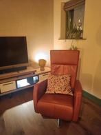 Rode leren Relax fauteuil, Huis en Inrichting, Fauteuils, Ophalen