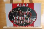 Fotokaart  met spelers de Super Cup & Grand Slam 1996 Ajax, Ophalen of Verzenden, Zo goed als nieuw, Ajax, Overige typen