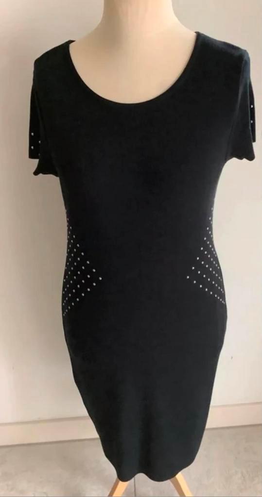 Faber Woman jurk maat 40, Kleding | Dames, Jurken, Nieuw, Maat 38/40 (M), Zwart, Knielengte, Ophalen of Verzenden