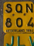 3 Brommer verzekering plaatjes vanaf 1984, Fietsen en Brommers, Ophalen, Zo goed als nieuw, Overige typen, Onbekend