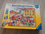 Ravensburger Puzzel XXL 100 - Brandweer, Hobby en Vrije tijd, Denksport en Puzzels, Ophalen, Minder dan 500 stukjes, Zo goed als nieuw
