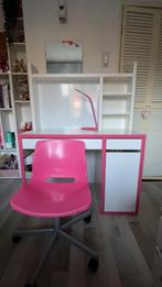 Bureau Micke Ikea Buro Ikea Micke Kinderbureau meisjes, Ophalen of Verzenden, Gebruikt