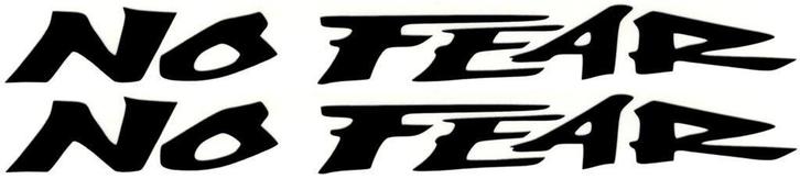 No Fear sticker set #20, Motoren, Accessoires | Stickers, Verzenden