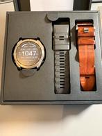 Garmin Fenix 8 51mm Titanium-Luxe Edition + extra bandjes, Ophalen, Waterdicht, Afstand, Gebruikt