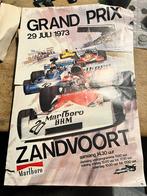 Zeldzame unieke poster Zandvoort Grand Prix 1973, Ophalen of Verzenden, Formule 1