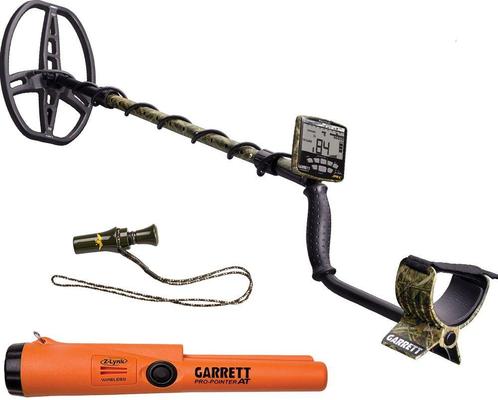 Garrett Ace Apex Jase Robertson met gratis Z-Lynk pinpointer, Hobby en Vrije tijd, Metaaldetectors, Nieuw, Meer dan 30 cm, Garrett