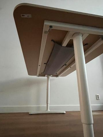 Bureau Ikea Bekant 160 x 80 eikenpatroon - als nieuw - afbeelding 4